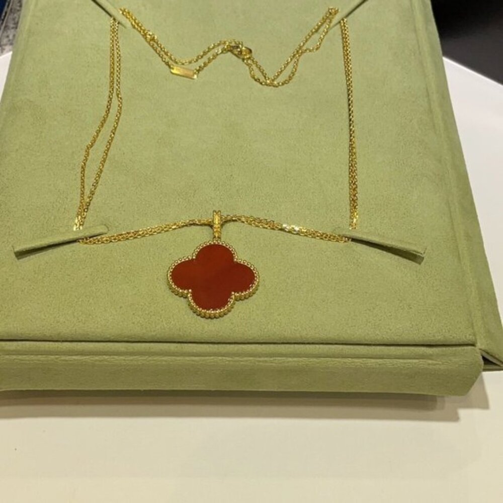 Van Cleef & Arpels red necklace